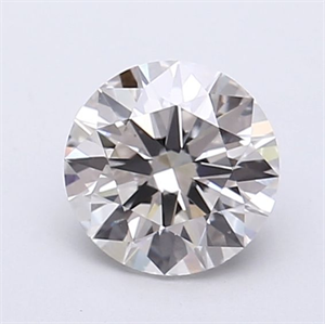 Picture of Lab Grown Diamond 1.03 Carats, Round with Ideal Cut, H Color, VVS2 Clarity and Certified by IGI