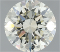 Natural Diamond 1.00 Carats, Round with Excellent Cut, K Color, VS1 Clarity and Certified by IGI