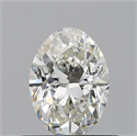 Diamante Natural 0.51 quilates, Ovalado , Color I, claridad VVS2 y certificado GIA