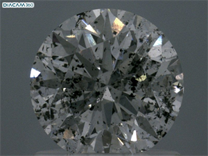 Foto Diamante Natural 0.92 quilates, Redondo , Color F, claridad SI2 y certificado HRD de