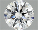 Del inventario de diamantes de laboratorio, 2.09 quilates, Redondo , Color E, claridad VS1 y certificado IGI