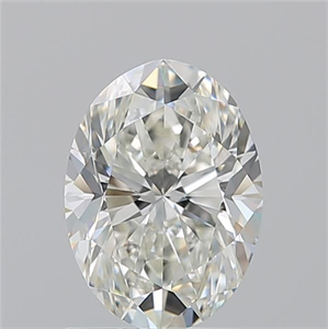 Picture of Natural Diamond 1.30 Carats, Oval with  Cut, I Color, VVS1 Clarity and Certified by GIA