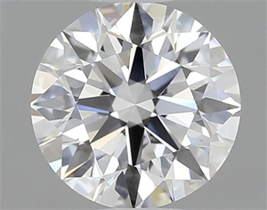 Foto Diamante Natural 0.58 quilates, Redondo , Color D, claridad IF y certificado GIA de