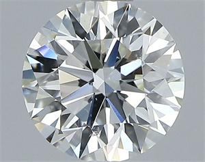 Picture of Natural Diamond 1.00 Carats, Round with Excellent Cut, I Color, SI1 Clarity and Certified by GIA
