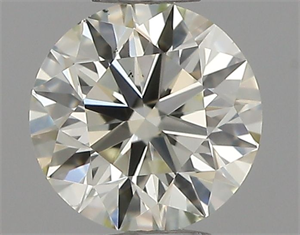 Foto Diamante Natural 0.40 quilates, Redondo , Color K, claridad VS2 y certificado IGI de