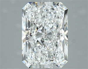 Picture of Natural Diamond 3.06 Carats, Radiant with  Cut, D Color, VS1 Clarity and Certified by GIA