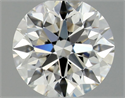 Diamante Natural 0.43 quilates, Redondo , Color G, claridad VVS1 y certificado GIA