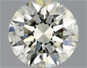 Diamante Natural 0.50 quilates, Redondo , Color M, claridad VVS2 y certificado GIA