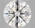 Lab Grown Diamond 7.04 Carats, Round with Ideal Cut, G Color, VS2 Clarity and Certified by IGI