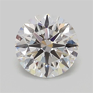 Picture of Lab Grown Diamond 1.02 Carats, Round with Ideal Cut, D Color, VVS2 Clarity and Certified by IGI