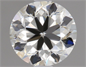 Natural Diamond 0.80 Carats, Round with Very Good Cut, K Color, VVS1 Clarity and Certified by GIA
