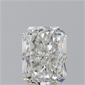 Natural Diamond 2.01 Carats, Radiant with  Cut, G Color, VS2 Clarity and Certified by GIA