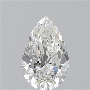Picture of Natural Diamond 0.70 Carats, Pear with  Cut, H Color, VVS1 Clarity and Certified by GIA