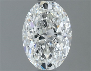Picture of Natural Diamond 0.90 Carats, Oval with  Cut, G Color, VVS2 Clarity and Certified by GIA