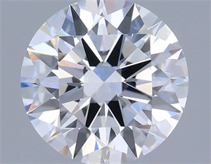 Picture of Lab Grown Diamond 1.00 Carats, Round with Ideal Cut, D Color, VS1 Clarity and Certified by IGI