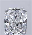 Diamante Natural 0.51 quilates, Radiante , Color D, claridad VVS2 y certificado GIA
