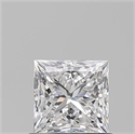 Natural Diamond 0.80 Carats, Princess with  Cut, D Color, VS1 Clarity and Certified by GIA