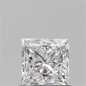 Picture of Natural Diamond 0.80 Carats, Princess with  Cut, D Color, VS1 Clarity and Certified by GIA