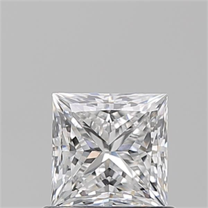 Picture of Natural Diamond 0.80 Carats, Princess with  Cut, D Color, VS1 Clarity and Certified by GIA