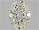 Diamante Natural 1.50 quilates, Ovalado , Color L, claridad VS1 y certificado GIA