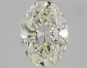 Foto Diamante Natural 1.50 quilates, Ovalado , Color L, claridad VS1 y certificado GIA de