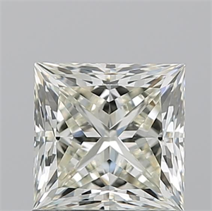Picture of Natural Diamond 1.21 Carats, Princess with  Cut, J Color, VS1 Clarity and Certified by IGI