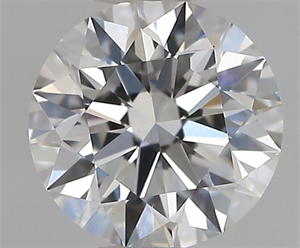 Picture of Lab Grown Diamond 1.09 Carats, Round with Ideal Cut, E Color, VVS2 Clarity and Certified by IGI