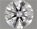Diamante Natural 0.45 quilates, Redondo , Color E, claridad VVS2 y certificado GIA