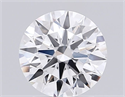 Del inventario de diamantes de laboratorio, 2.10 quilates, Redondo , Color F, claridad VS1 y certificado IGI