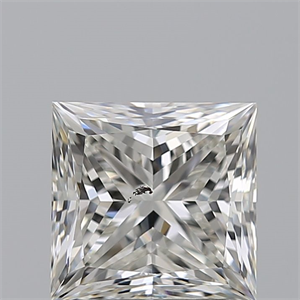 Foto Diamante Natural 1.80 quilates, Princesa , Color I, claridad SI1 y certificado GIA de