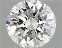 Del inventario de diamantes de laboratorio, 0.97 quilates, Redondo , Color E, claridad VS1 y certificado IGI