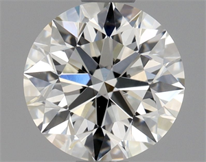 Picture of Natural Diamond 0.75 Carats, Round with Excellent Cut, H Color, VS2 Clarity and Certified by GIA