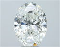 Diamante Natural 5.02 quilates, Ovalado , Color H, claridad SI2 y certificado GIA