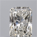 Natural Diamond 0.51 Carats, Radiant with  Cut, H Color, VS1 Clarity and Certified by GIA