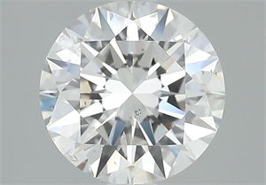 Foto Diamante Natural 3.01 quilates, Redondo , Color G, claridad SI2 y certificado GIA de