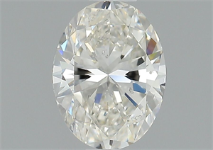Foto Diamante Natural 0.90 quilates, Ovalado , Color J, claridad SI2 y certificado GIA de
