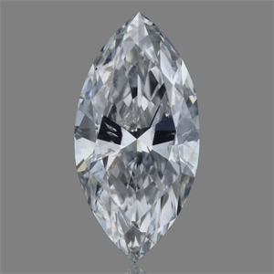 Picture of Natural Diamond 0.18 Carats, Marquise with  Cut, E Color, I1 Clarity and Certified by GIA