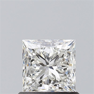 Picture of Natural Diamond 0.91 Carats, Princess with  Cut, I Color, VS2 Clarity and Certified by GIA