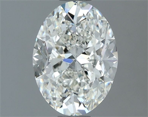 Picture of Natural Diamond 1.50 Carats, Oval with  Cut, H Color, VS1 Clarity and Certified by GIA
