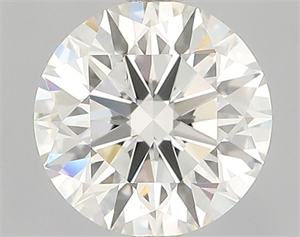 Picture of Natural Diamond 1.07 Carats, Round with Excellent Cut, K Color, VS2 Clarity and Certified by GIA