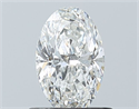 Diamante Natural 0.70 quilates, Ovalado , Color G, claridad SI2 y certificado GIA