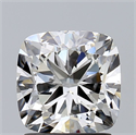 Diamante Natural 1.86 quilates, Del cojín , Color H, claridad VS1 y certificado GIA