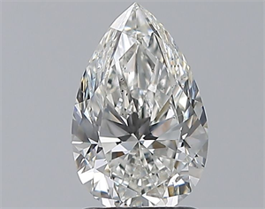 Picture of Natural Diamond 1.50 Carats, Pear with  Cut, H Color, SI1 Clarity and Certified by GIA