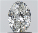Diamante Natural 0.70 quilates, Ovalado , Color G, claridad VVS1 y certificado IGI
