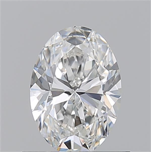 Picture of Natural Diamond 0.70 Carats, Oval with  Cut, F Color, VS2 Clarity and Certified by GIA