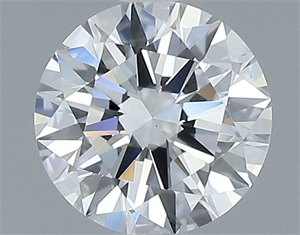 Picture of Natural Diamond 0.48 Carats, Round with Excellent Cut, E Color, VS1 Clarity and Certified by GIA