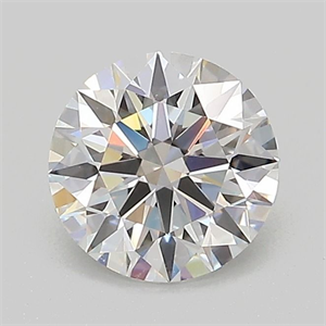 Picture of Lab Grown Diamond 1.09 Carats, Round with Ideal Cut, D Color, VS1 Clarity and Certified by IGI