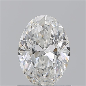 Picture of Natural Diamond 0.93 Carats, Oval with  Cut, G Color, SI1 Clarity and Certified by GIA