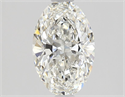Natural Diamond 1.01 Carats, Oval with  Cut, G Color, VS1 Clarity and Certified by GIA