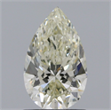 Natural Diamond 1.03 Carats, Pear with  Cut, J Color, SI1 Clarity and Certified by IGI